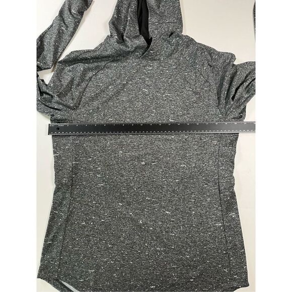 Lululemon Fresh Form Hoodie Black White Print Men Extra Large M3CEIS Athleisure - Picture 10 of 12